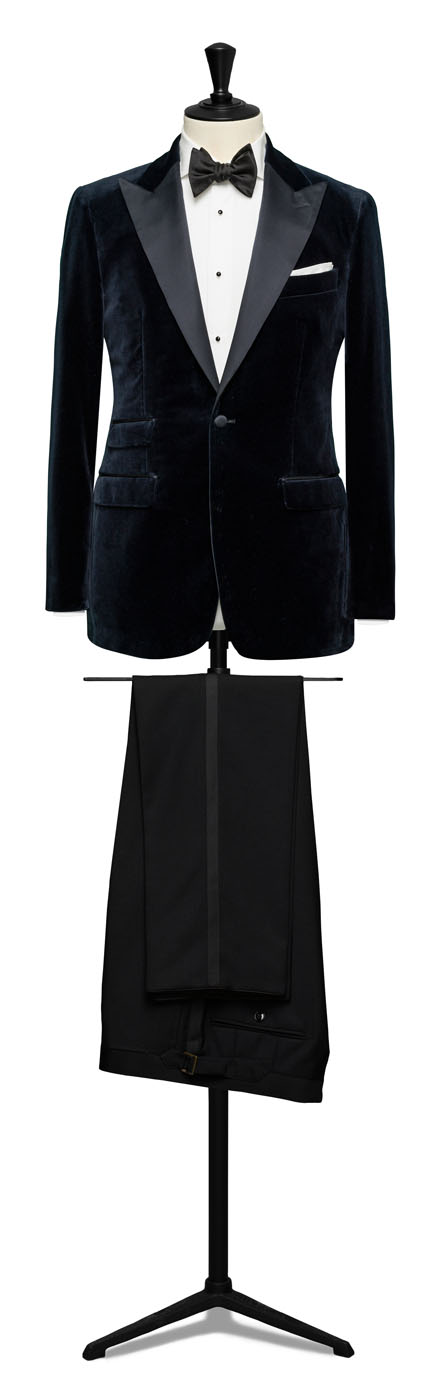 A mens formal custom suit from Pearce Bespoke.