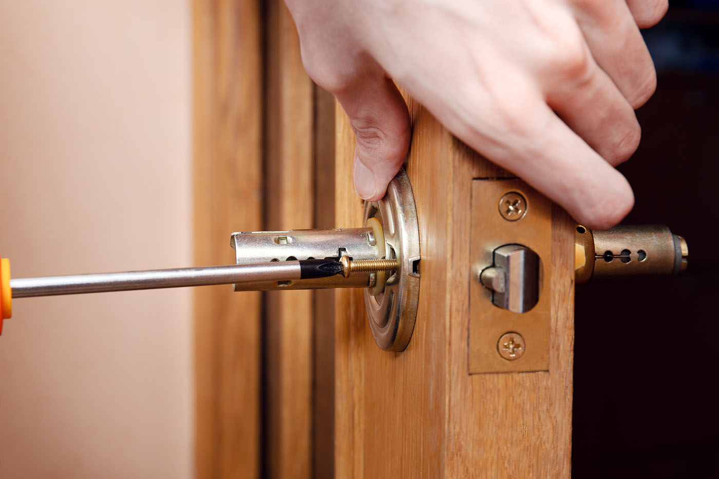 Door repair services.