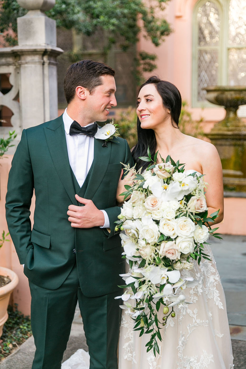 A bride and groom on their wedding day, looking for wedding party private event ideas in your local area, {fran_state_abbrev}, choose Pearce Bespoke.